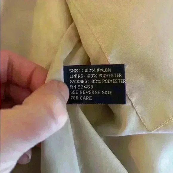 Ozark Trail Puffer Vest Mens M Tan Beige Snap Nylon/Poly Utility Camp Hunt Fish - Picture 8 of 10